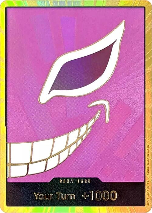 Image for DON!! Card (Donquixote Doflamingo) (Gold) (Premium Booster -The Best-) - One Piece Card Game