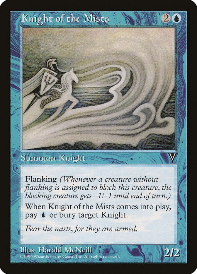 Image for Knight of the Mists (Visions) - Magic: The Gathering