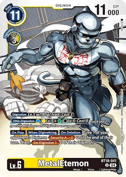 Image for MetalEtemon (BT18-19) (BT18-041 U) - Digimon Card Game