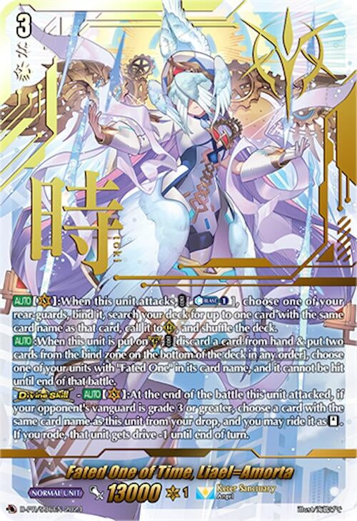 Image for Fated One of Time, Liael=Amorta (D Promo Cards) (D-PR/536EN) - Cardfight Vanguard