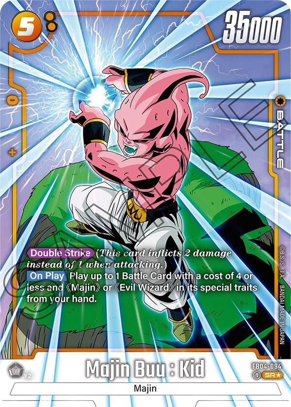 Image for Majin Buu : Kid - FB04-094 (Alternate Art) (Ultra Limit) (FB04-094) - Dragon Ball Super: Fusion World