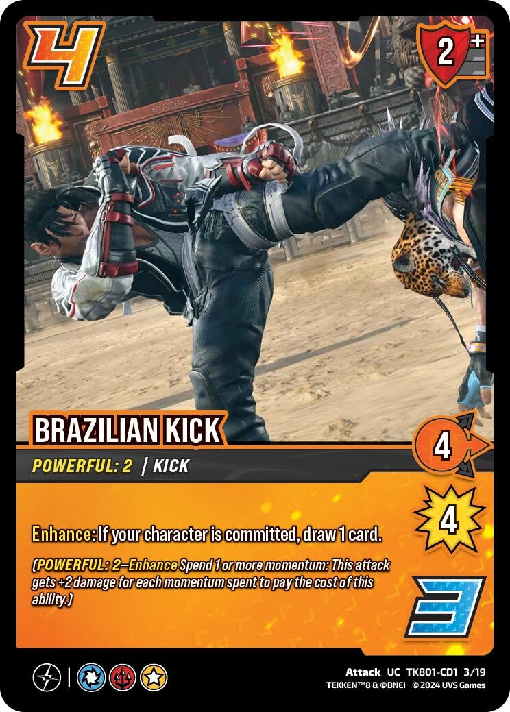 Image for Brazilian Kick (TEKKEN 8) (TK801-CD1 3/19) - UniVersus