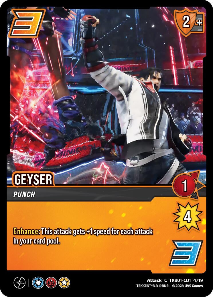 Image for Geyser (TEKKEN 8) (TK801-CD1 4/19) - UniVersus