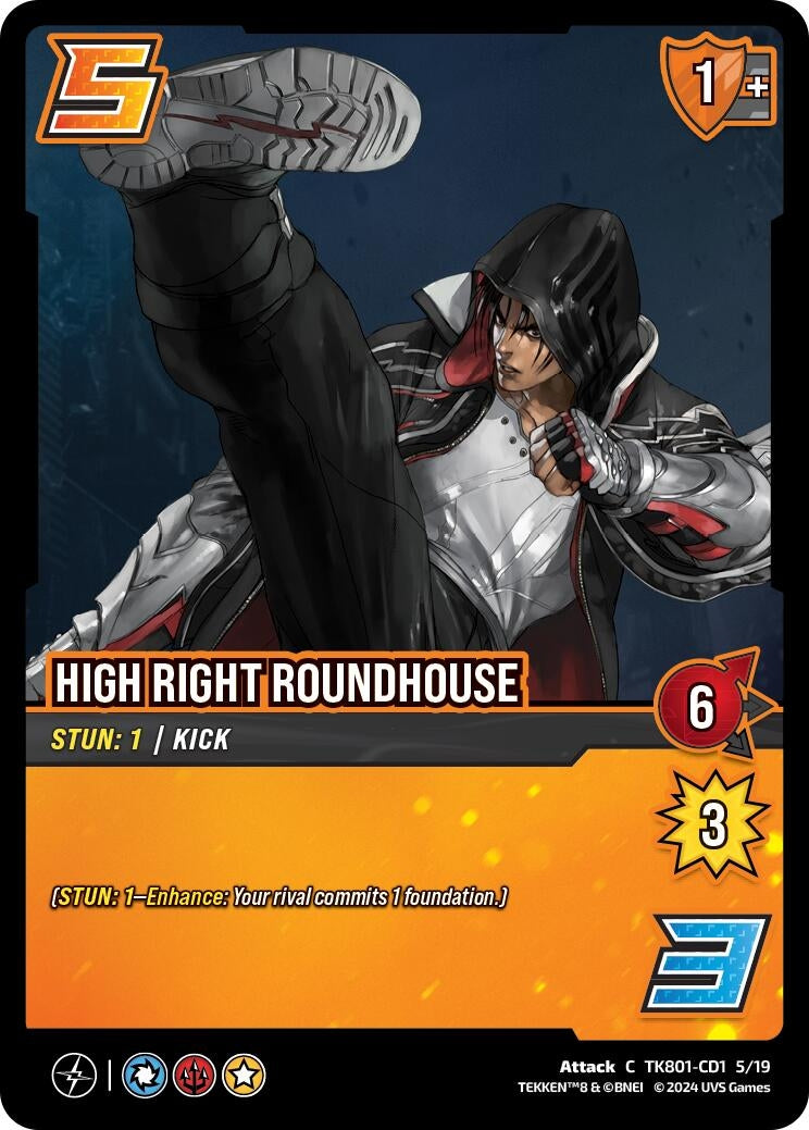 Image for High Right Roundhouse (TEKKEN 8) (TK801-CD1 5/19) - UniVersus