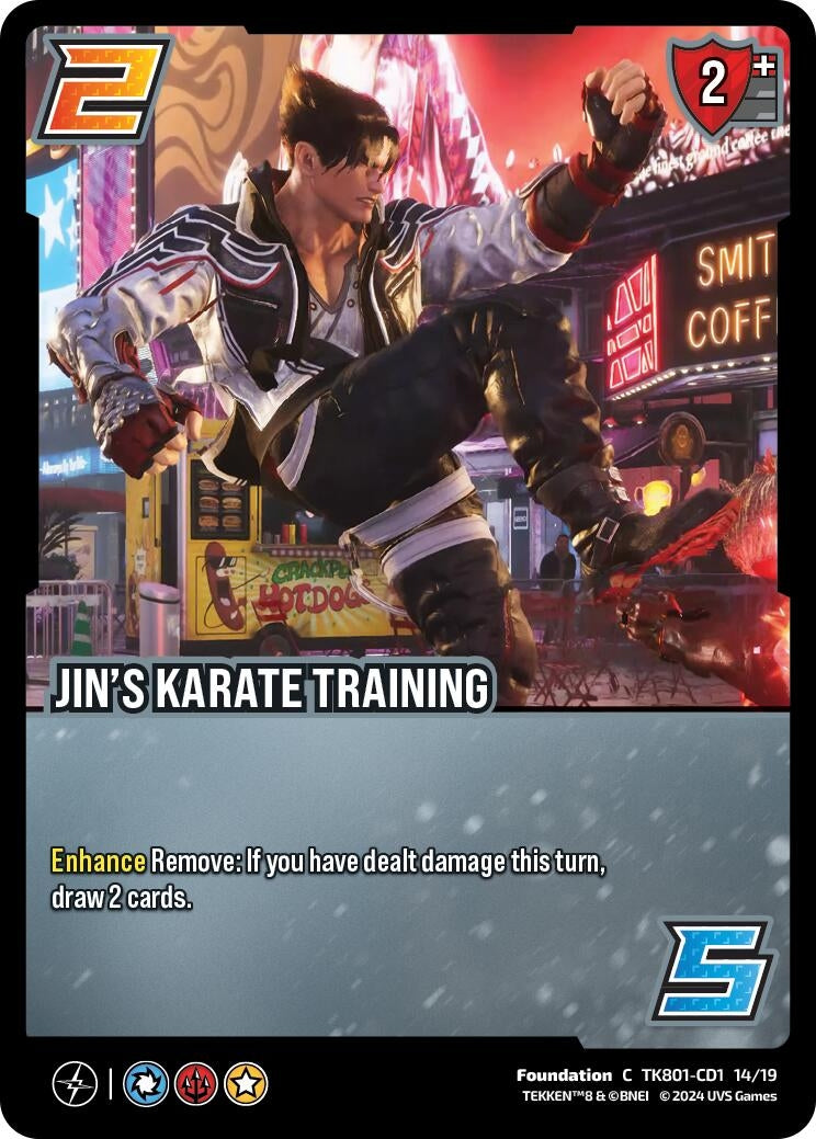 Image for Jin's Karate Training (TEKKEN 8) (TK801-CD1 14/19) - UniVersus