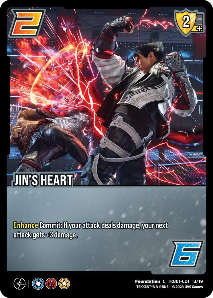 Image for Jin's Heart (TEKKEN 8) (TK801-CD1 13/19) - UniVersus