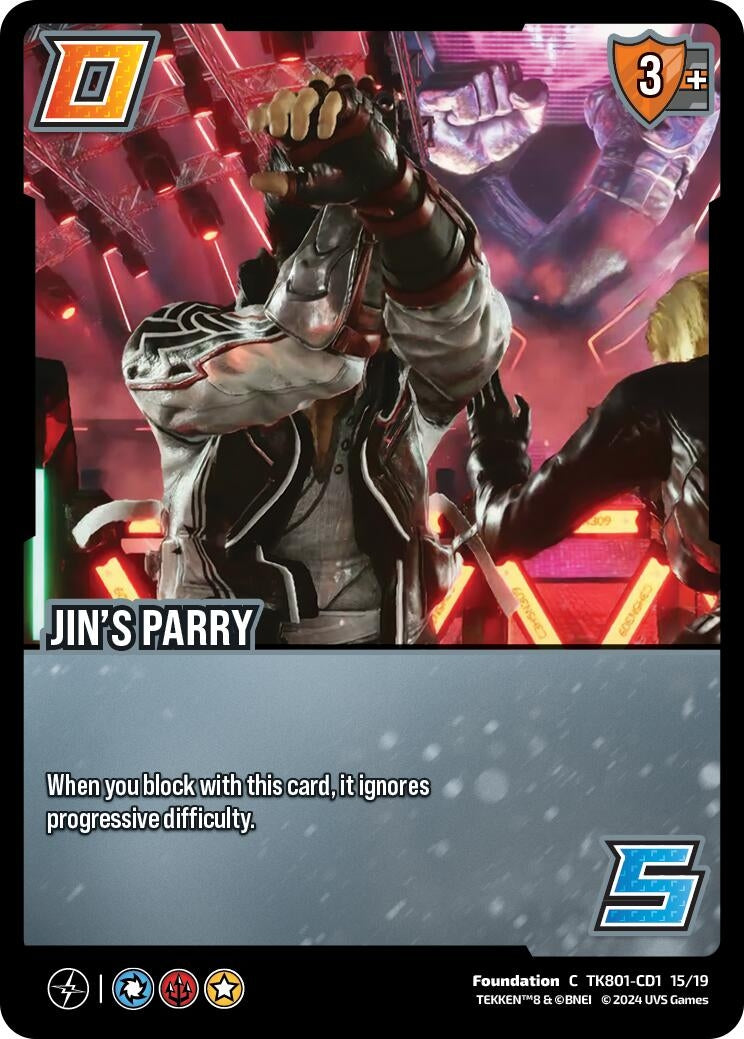 Image for Jin's Parry (TEKKEN 8) (TK801-CD1 15/19) - UniVersus