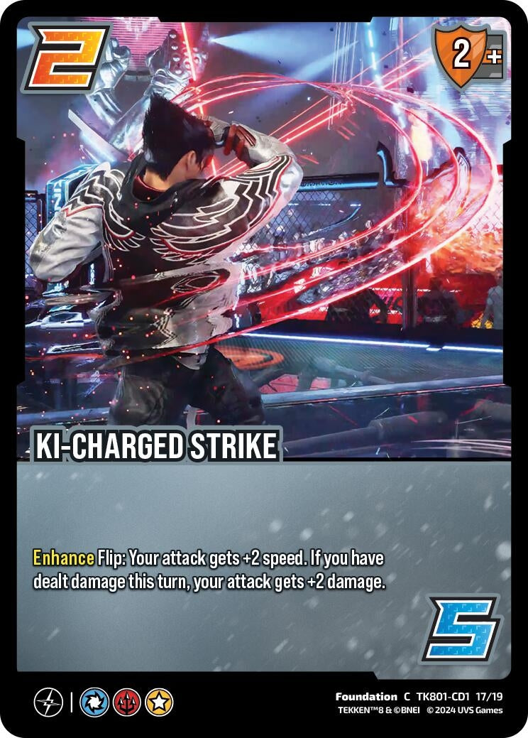 Image for Ki-Charged Strike (TEKKEN 8) (TK801-CD1 17/19) - UniVersus