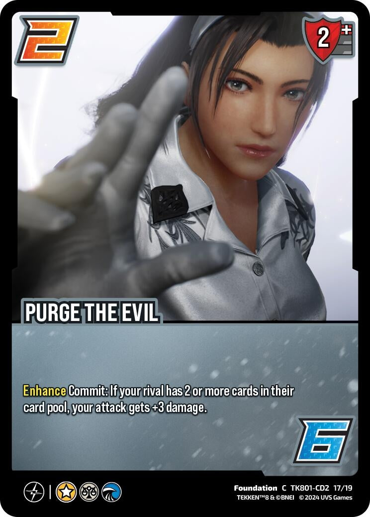 Image for Purge the Evil (TEKKEN 8) (TK801-CD2 17/19) - UniVersus