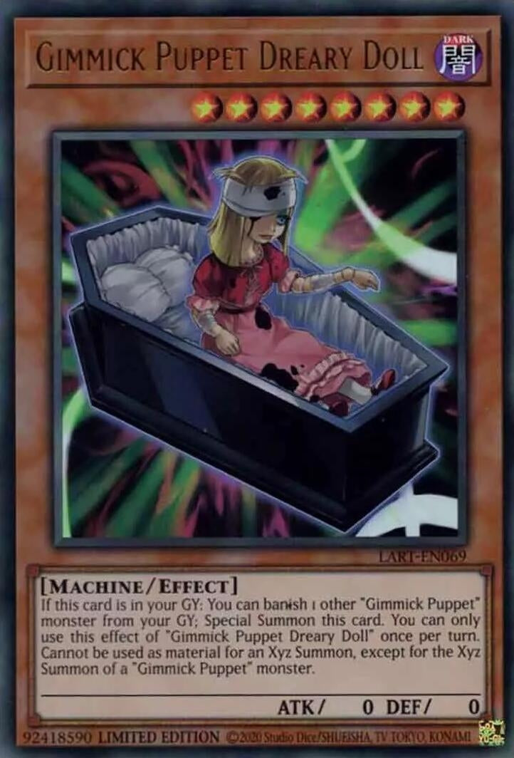Image for Gimmick Puppet Dreary Doll (The Lost Art Promotion) (LART-EN069) - YuGiOh