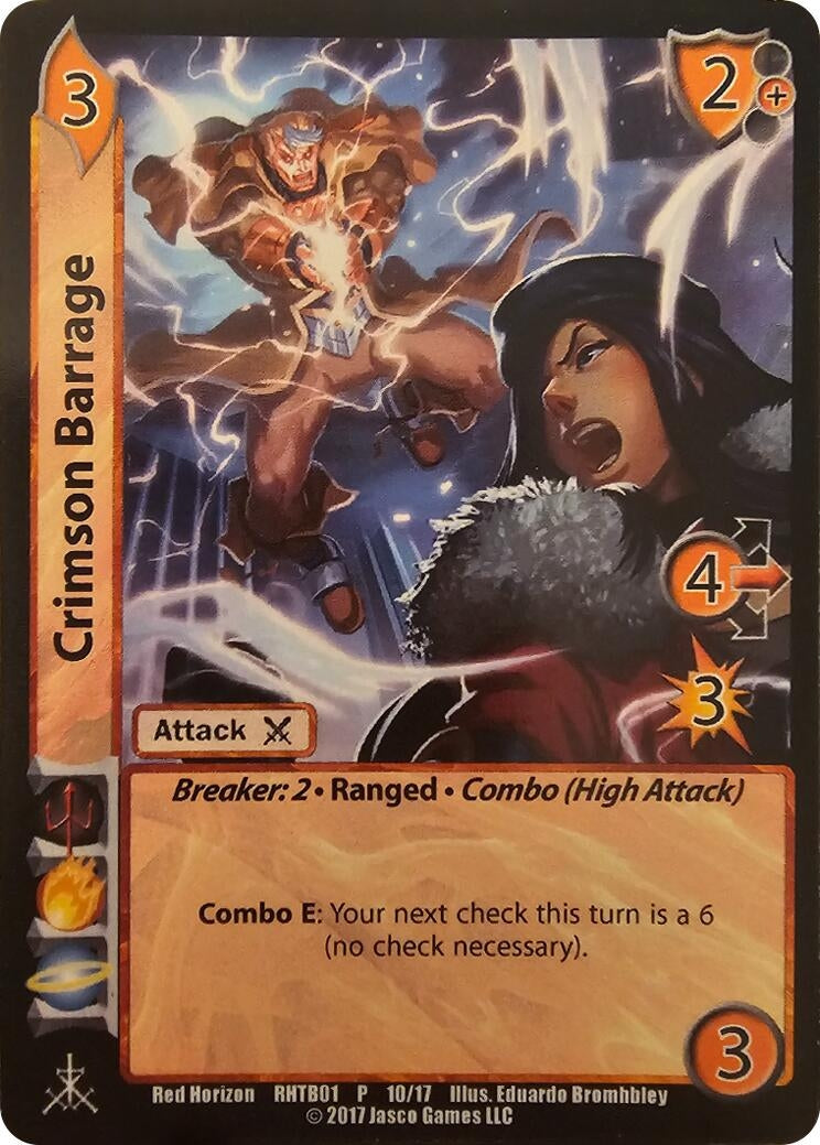 Image for Crimson Barrage (Red Horizon: Blood Omen) (10) - UniVersus