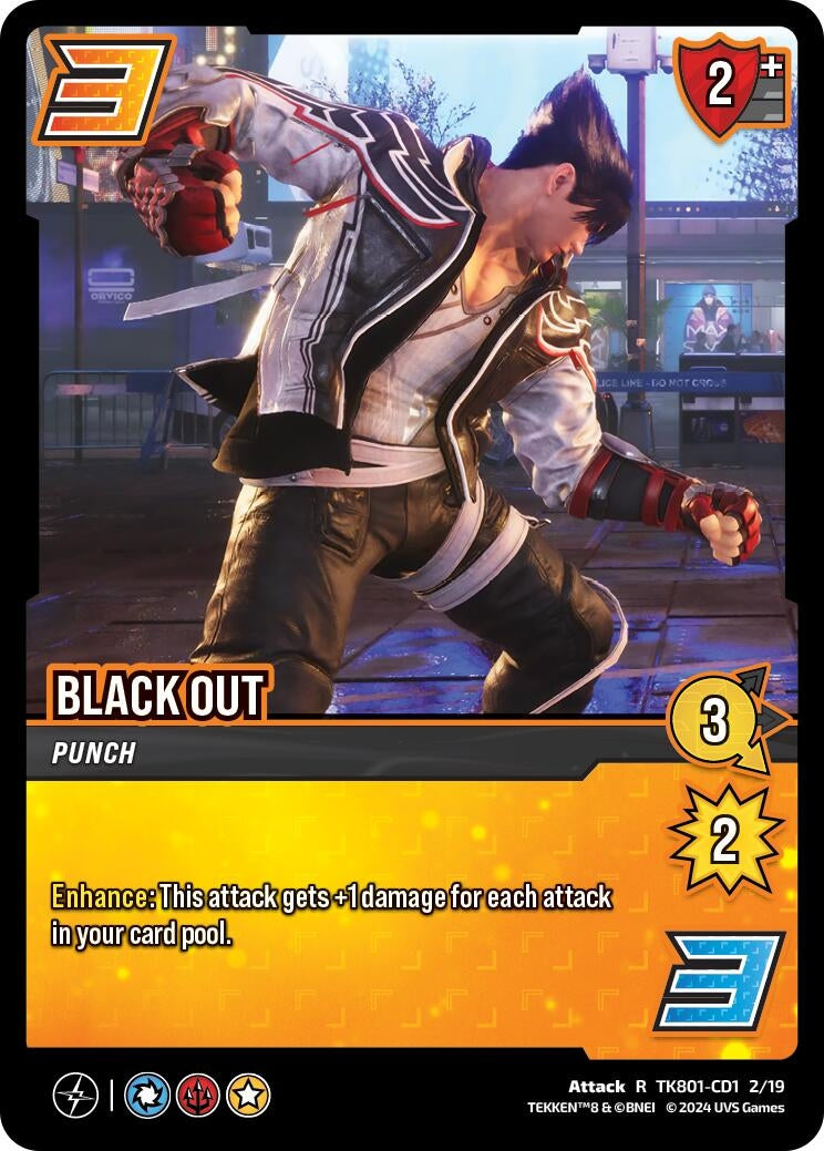 Image for Black Out (TEKKEN 8) (TK801-CD1 2/19) - UniVersus