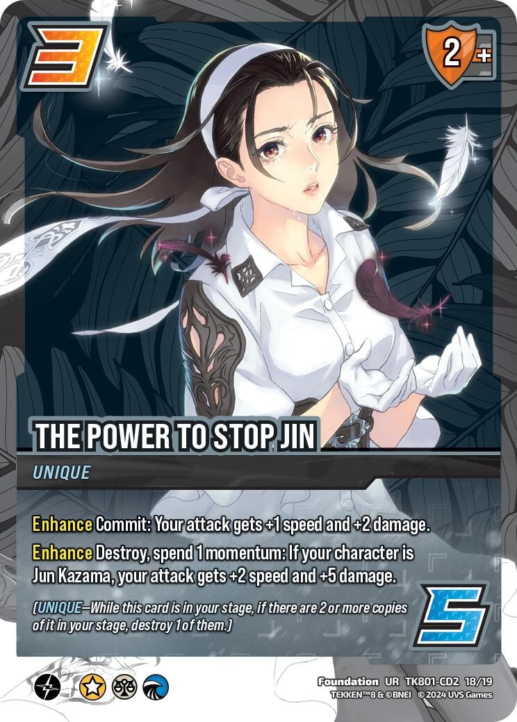Image for The Power To Stop Jin (TEKKEN 8) (TK801-CD2 18/19) - UniVersus