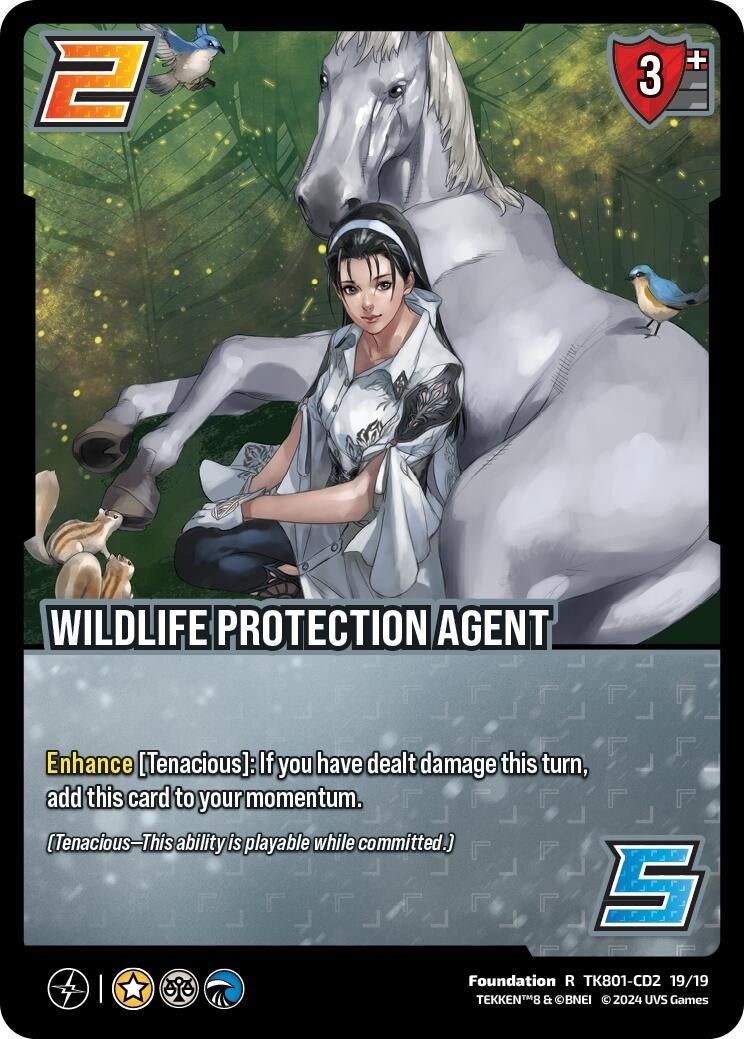 Image for Wildlife Protection Agent (TEKKEN 8) (TK801-CD2 19/19) - UniVersus