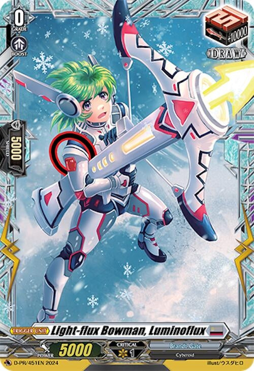 Image for Light-flux Bowman, Luminoflux (D Promo Cards) (D-PR/451EN) - Cardfight Vanguard
