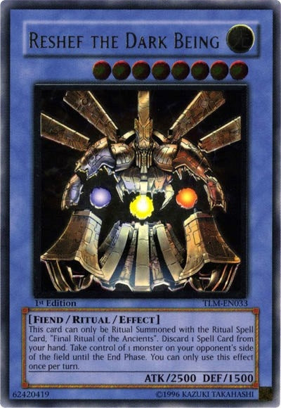 Image for Reshef the Dark Being (UTR) (The Lost Millennium) (TLM-EN033) - YuGiOh