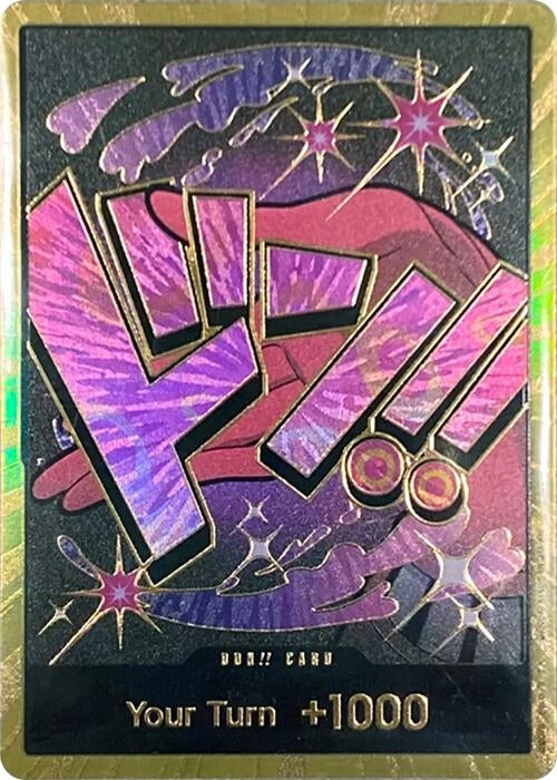 Image for DON!! Card (Reiju) (Gold) (Premium Booster -The Best-) - One Piece Card Game
