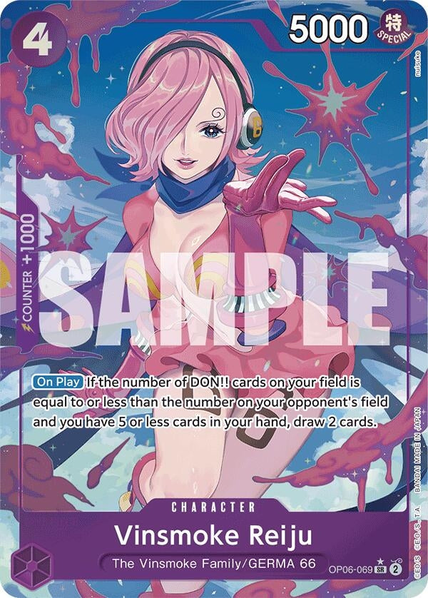 Image for Vinsmoke Reiju (OP06-069) (Alternate Art) (Premium Booster -The Best-) (OP06-069) - One Piece Card Game
