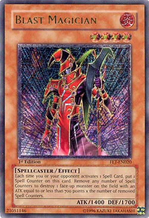 Image for Blast Magician (UTR) (Flaming Eternity) (FET-EN020) - YuGiOh