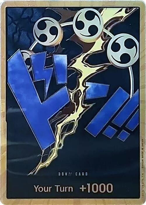 Image for DON!! Card (Enel) (Gold) (Premium Booster -The Best-) - One Piece Card Game