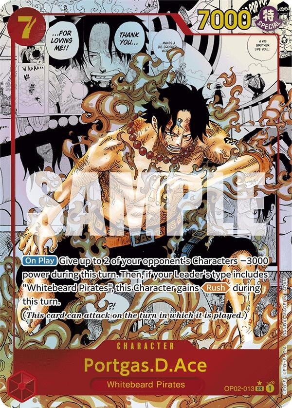 Image for Portgas.D.Ace (Manga) (Premium Booster -The Best-) (OP02-013) - One Piece Card Game