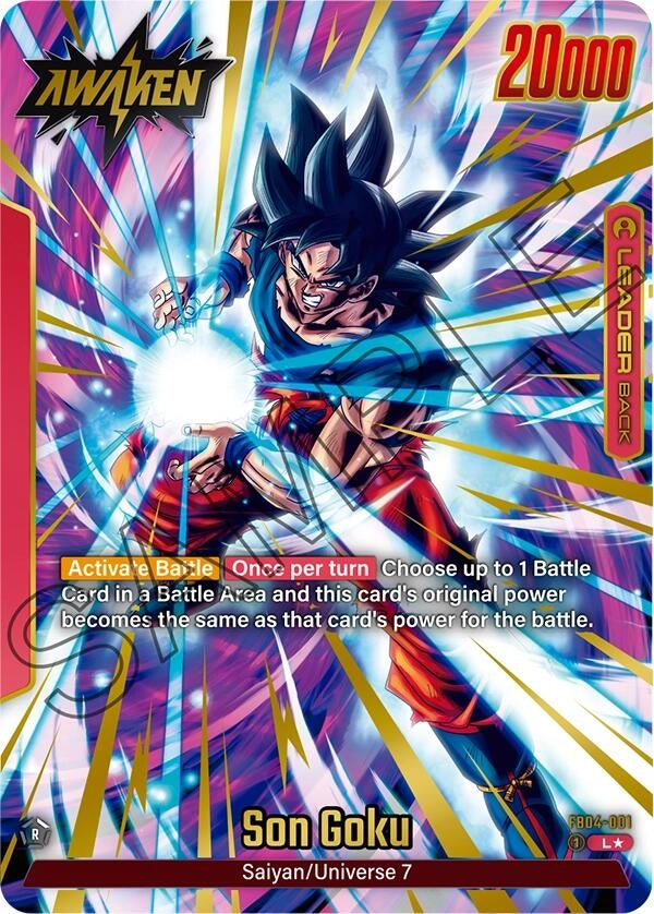 Image for Son Goku - FB04-001 (Alternate Art) (Ultra Limit) (FB04-001) - Dragon Ball Super: Fusion World