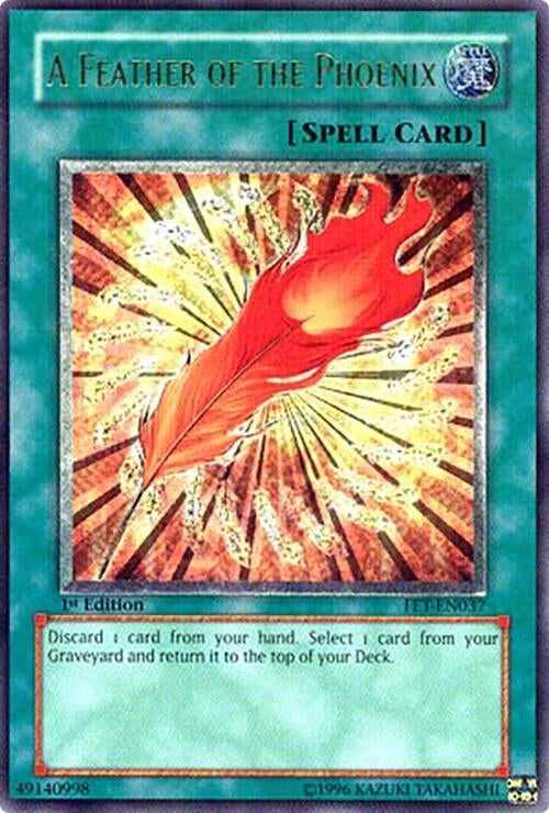 Image for A Feather of the Phoenix (UTR) (Flaming Eternity) (FET-EN037) - YuGiOh