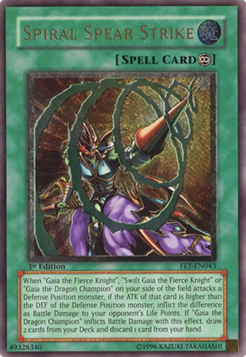 Image for Spiral Spear Strike (UTR) (Flaming Eternity) (FET-EN043) - YuGiOh