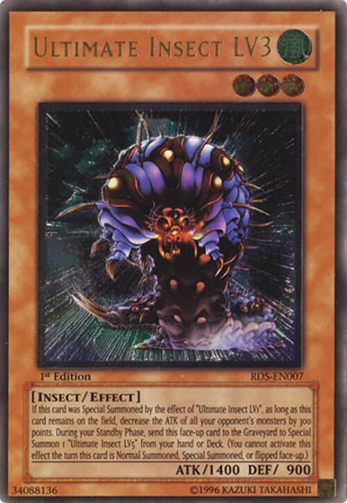 Image for Ultimate Insect LV3 (UTR) (Rise of Destiny) (RDS-EN007) - YuGiOh