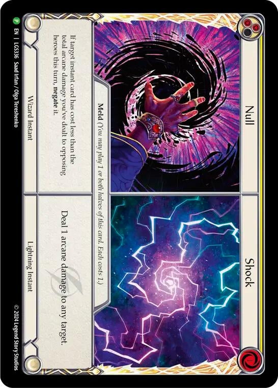 Image for Null // Shock (Flesh and Blood: Promo Cards) (LGS336) - Flesh and Blood TCG