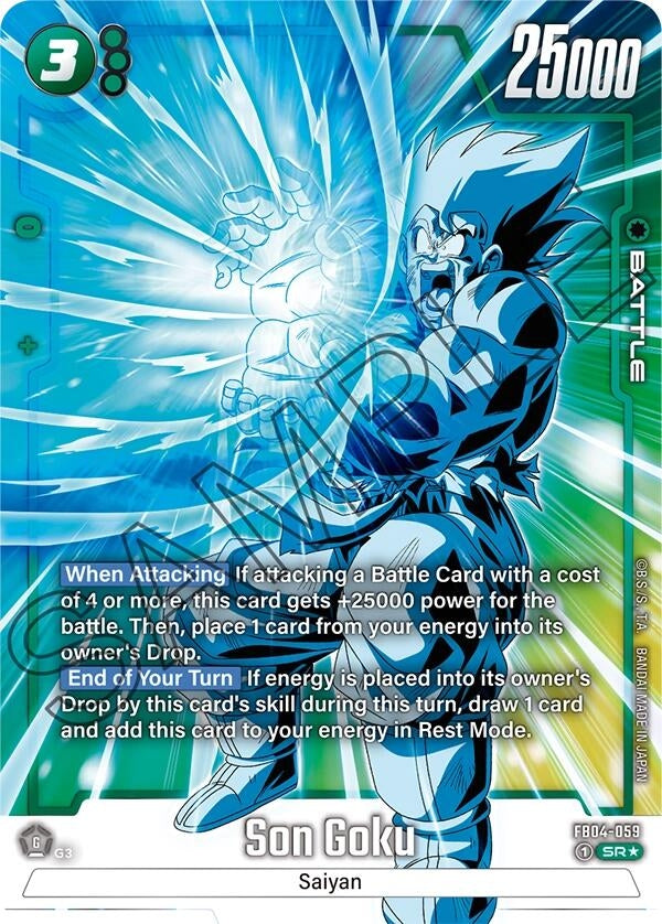 Image for Son Goku - FB04-059 (Alternate Art) (Ultra Limit) (FB04-059) - Dragon Ball Super: Fusion World