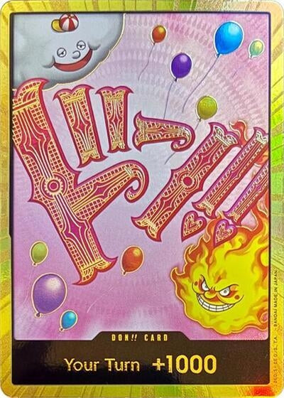 Image for DON!! Card (Big Mom) (Gold) (Premium Booster -The Best-) - One Piece Card Game