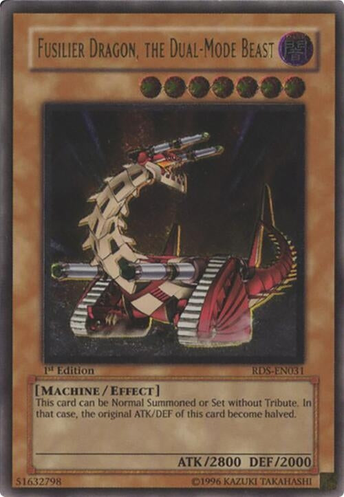 Image for Fusilier Dragon, the Dual-Mode Beast (UTR) (Rise of Destiny) (RDS-EN031) - YuGiOh