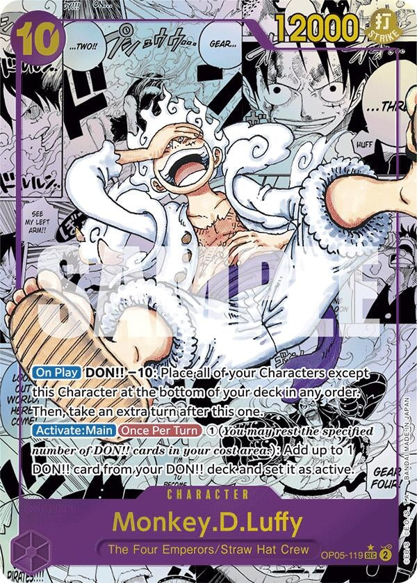Image for Monkey.D.Luffy (OP05-119) (Manga) (Premium Booster -The Best-) (OP05-119) - One Piece Card Game