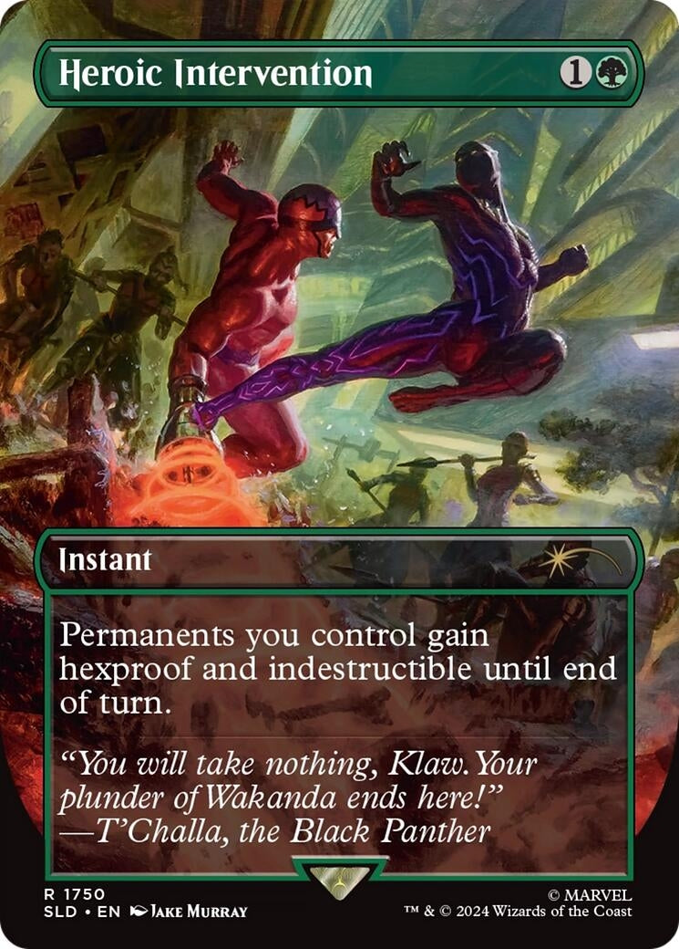Image for Heroic Intervention (Secret Lair Drop Series) (1750) - Magic: The Gathering