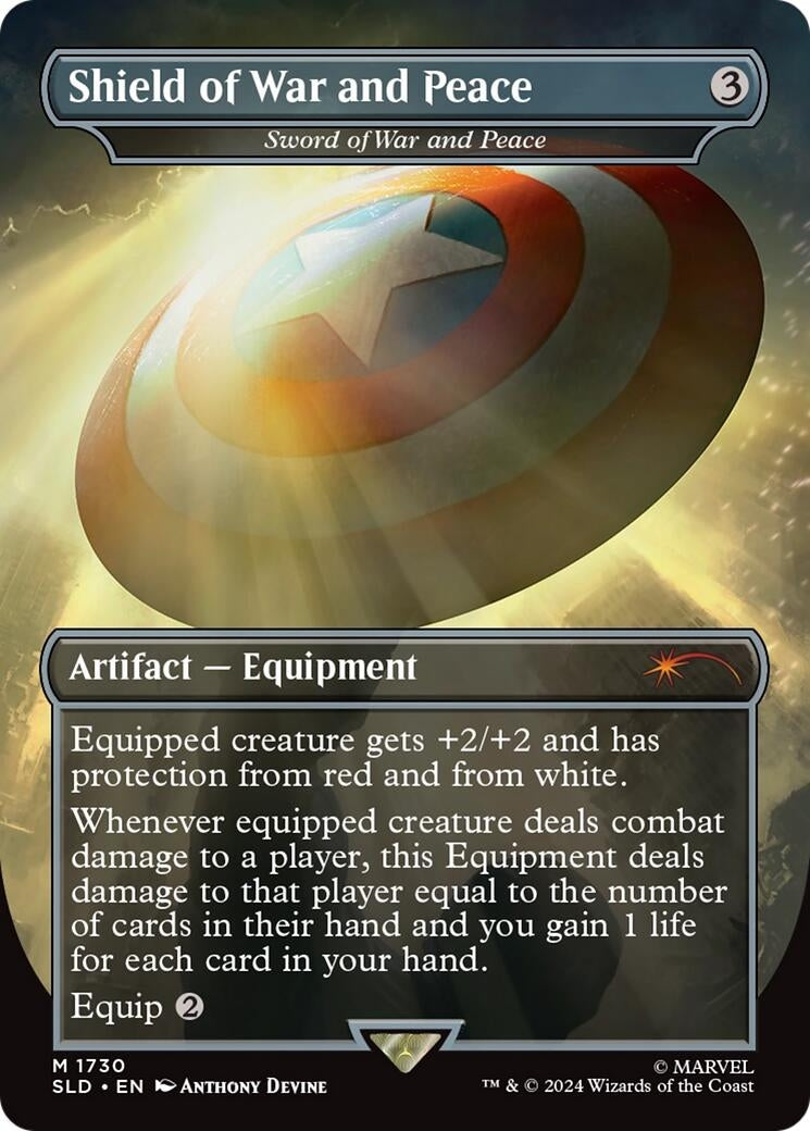 Image for Shield of War and Peace - Sword of War and Peace (Secret Lair Drop Series) (1730) - Magic: The Gathering
