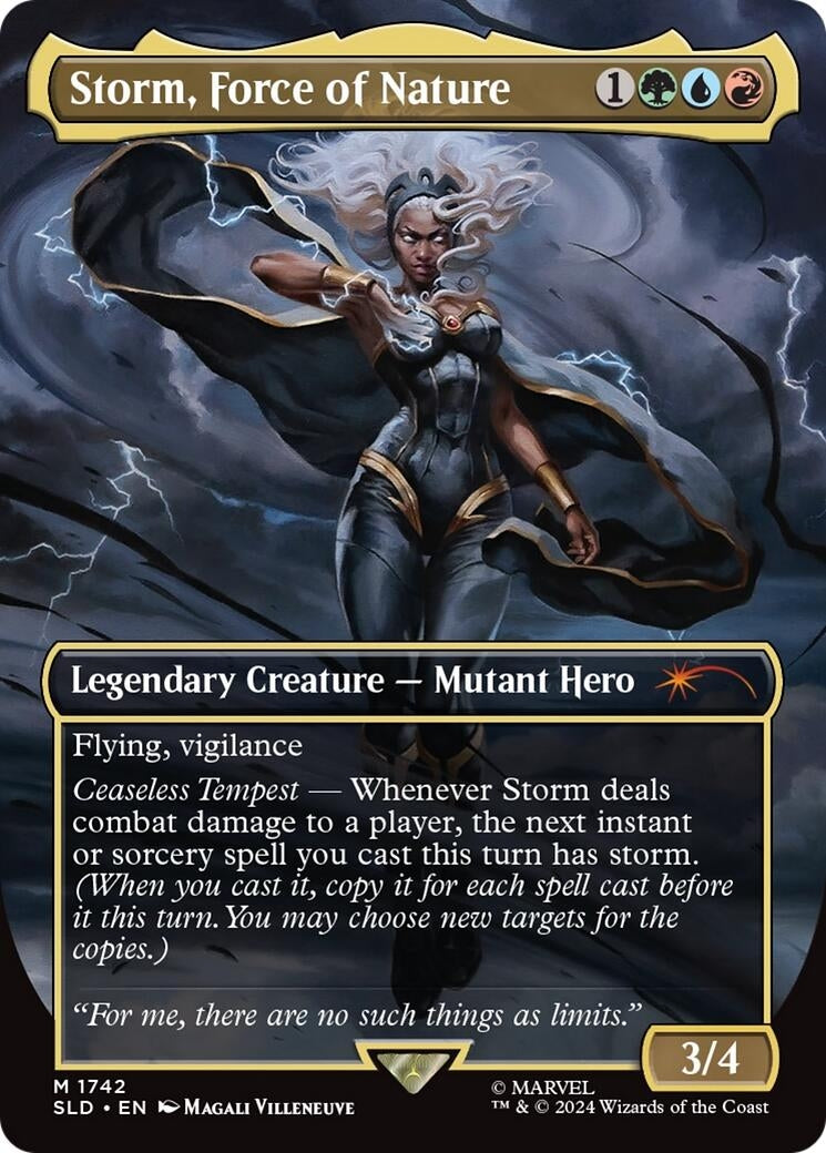Image for Storm, Force of Nature (Secret Lair Drop Series) (1742) - Magic: The Gathering