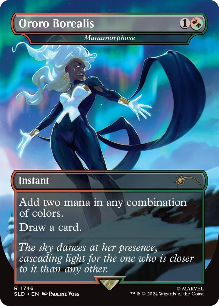 Image for Ororo Borealis - Manamorphose (Secret Lair Drop Series) (1746) - Magic: The Gathering