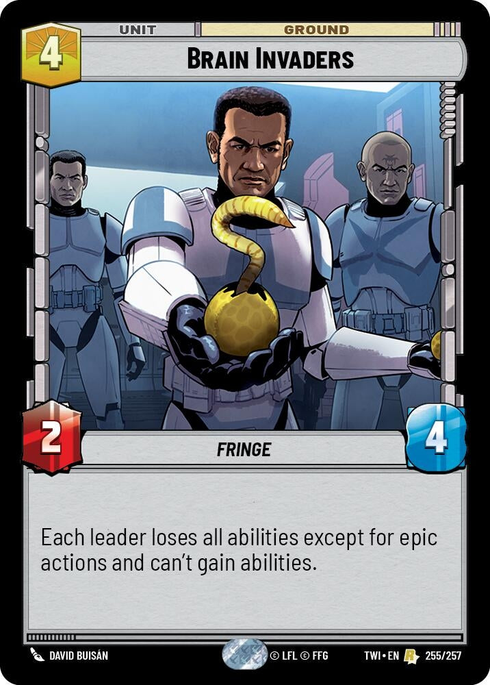 Image for Brain Invaders (Twilight of the Republic) (255/257) - Star Wars: Unlimited