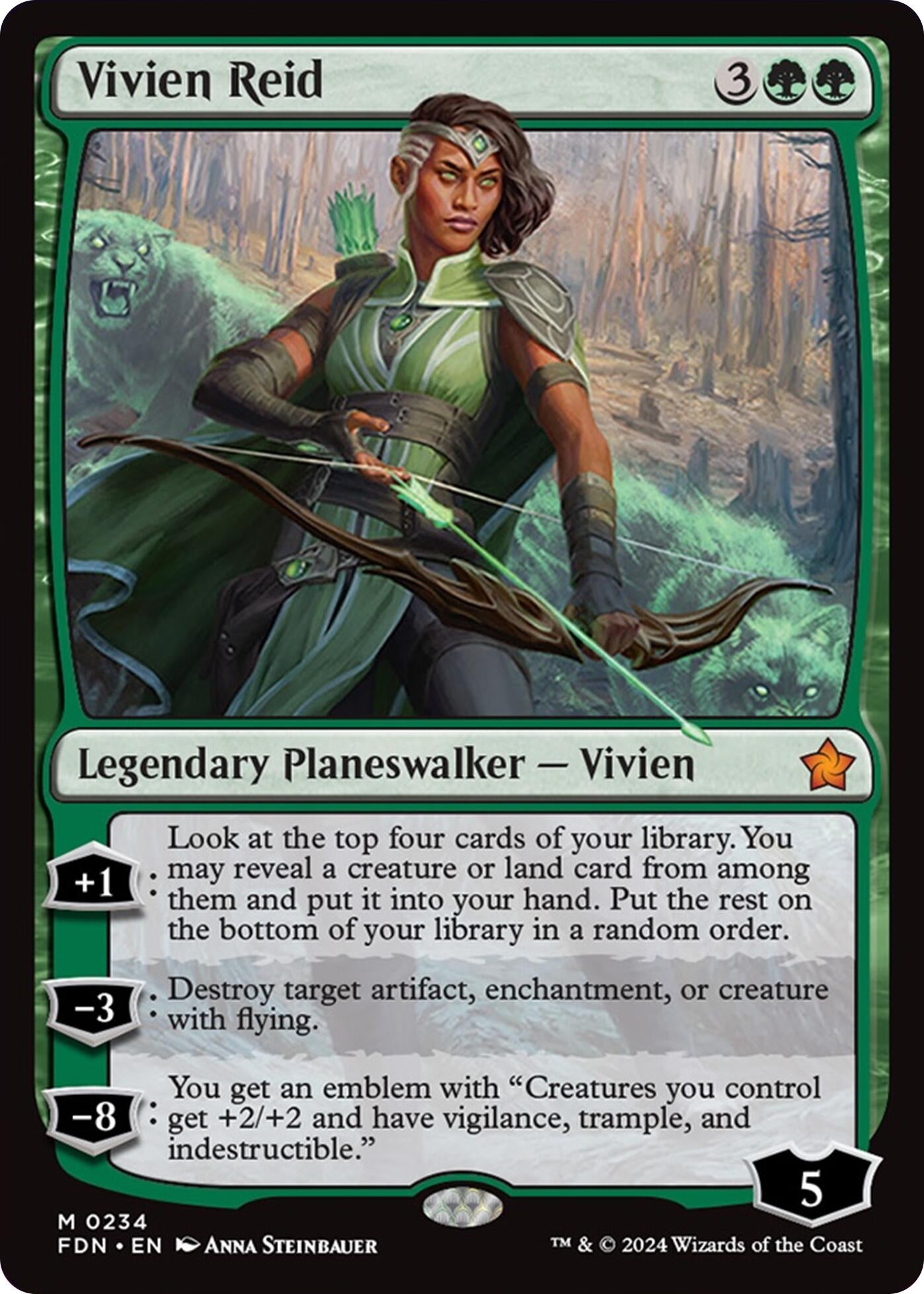 Image for Vivien Reid (Foundations) (234) - Magic: The Gathering