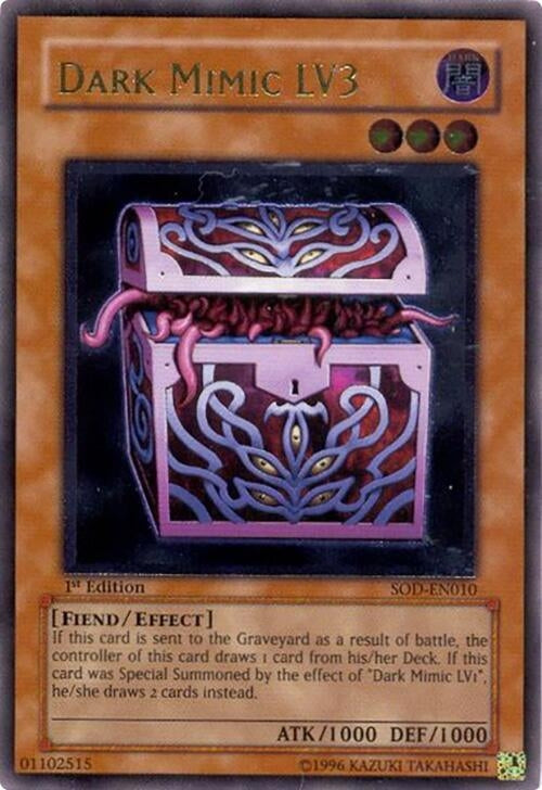 Image for Dark Mimic LV3 (UTR) (Soul of the Duelist) (SOD-EN010) - YuGiOh