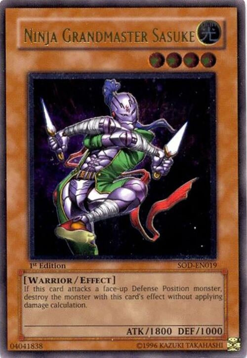 Image for Ninja Grandmaster Sasuke (UTR) (Soul of the Duelist) (SOD-EN019) - YuGiOh