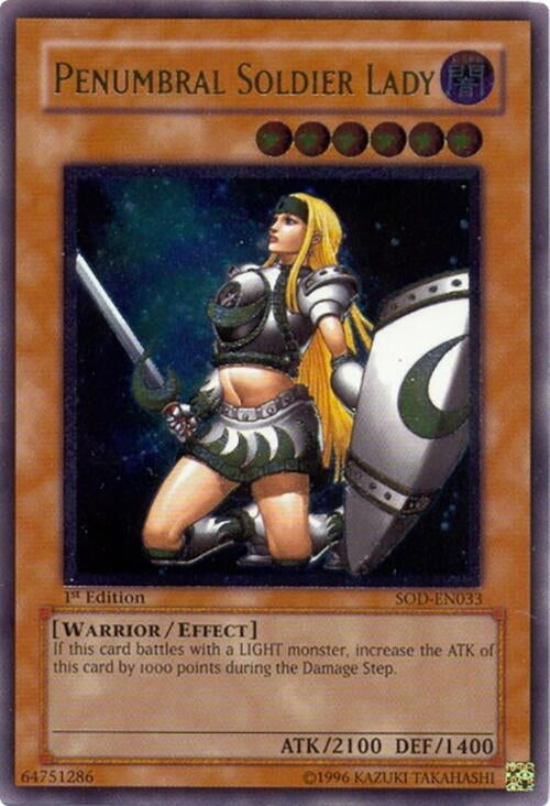 Image for Penumbral Soldier Lady (UTR) (Soul of the Duelist) (SOD-EN033) - YuGiOh