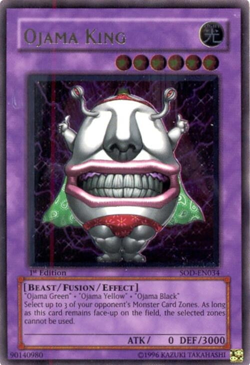 Image for Ojama King (UTR) (Soul of the Duelist) (SOD-EN034) - YuGiOh