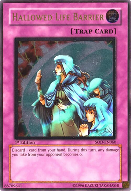 Image for Hallowed Life Barrier (UTR) (Soul of the Duelist) (SOD-EN060) - YuGiOh