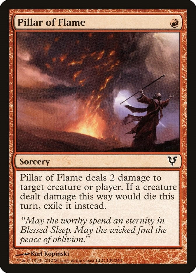 Image for Pillar of Flame (Avacyn Restored) (149) - Magic: The Gathering