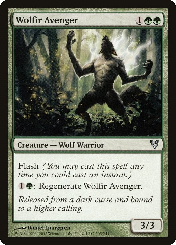 Image for Wolfir Avenger (Avacyn Restored) (205) - Magic: The Gathering
