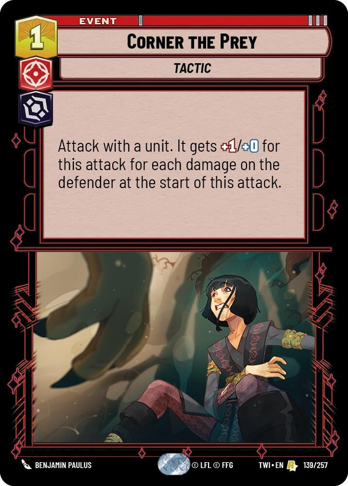 Image for Corner the Prey (Twilight of the Republic) (139/257) - Star Wars: Unlimited