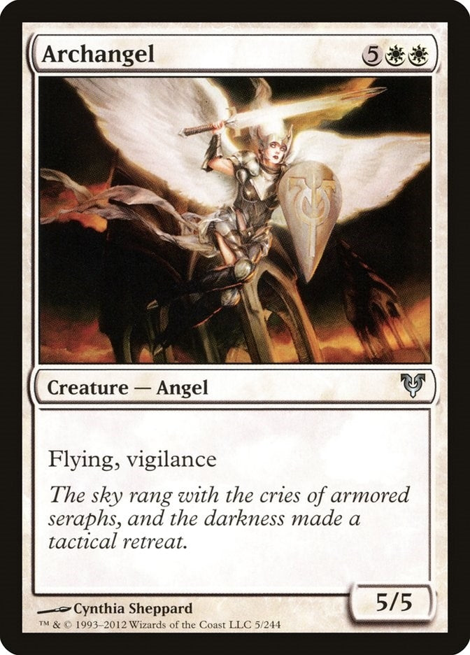 Image for Archangel (Avacyn Restored) (5) - Magic: The Gathering