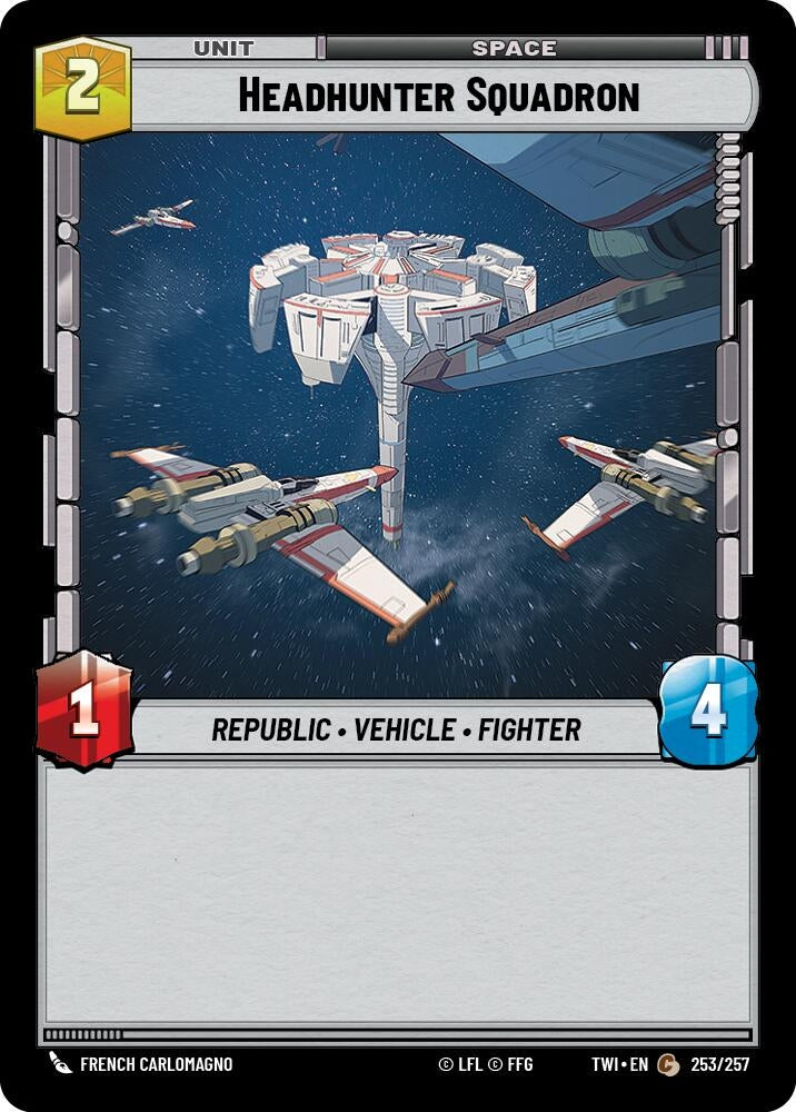 Image for Headhunter Squadron (Twilight of the Republic) (253/257) - Star Wars: Unlimited